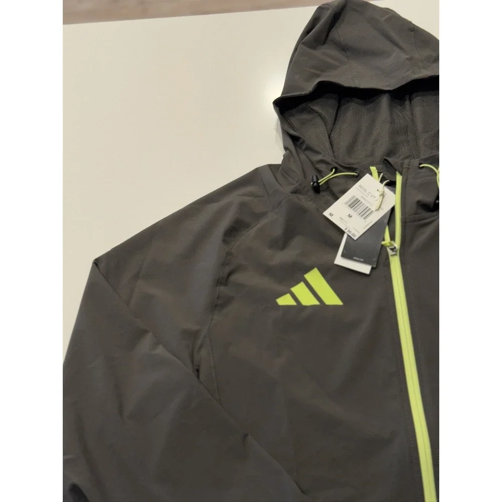 Adidas Real Madrid Tiro 25 Competition Vis Tech Travel Jacket Men M JV5322
